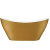 Baignoire îlot VIYA GLAM GOLDEN 160 x 70 cm