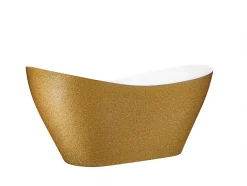 Baignoire îlot VIYA GLAM GOLDEN 160 x 70 cm