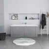 Baignoire murale acrylique rectangulaire à encastrer salle de bain, 160x70x42cm, Garantie 5 ans, Sans pieds, Blanc, DURALAVANT