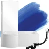 Baignoire rectangulaire 170 x 70 Gauche INSPIRO acrylique blanc, sans Habillage + Écran + Pieds + Vidage à chromé