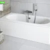 Baignoire rectangulaire - avec Tablier Blanc et Repose Tête OFFERT - VITAE - 180 x 80 cm