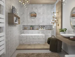 Baignoire rectangulaire 130 x 70 CLASSIC acrylique blanc + Support stabilisateur en polystyrène + Pieds + Vidage à chromé