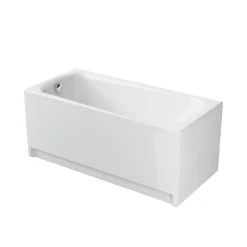 Baignoire rectangulaire gain de place 150x70 cm NAO encastrable (SANS TABLIER)