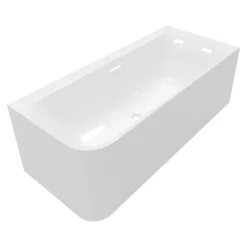 Baignoire semi-îlot d'angle VILLEROY & BOCH Loop & Friends version droite