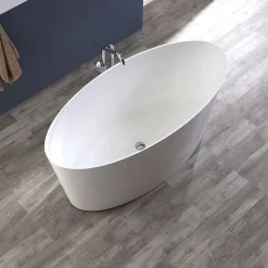 Baignoire Veronica Ovale Centre Blanc