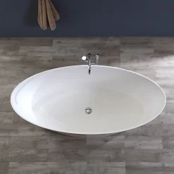 Baignoire Veronica Ovale Centre Blanc