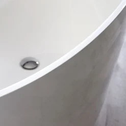 Baignoire Veronica Ovale Centre Blanc