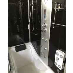 Baignoire-douche hydromassage Chromothérapie 170 X 90 cm Ocean