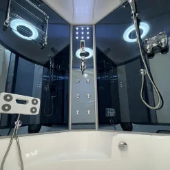 Baignoire-Douche hydromassage angle 150 x 150 cm Aphrodite