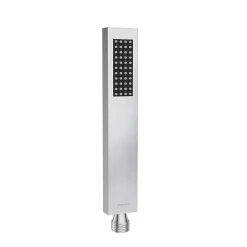 BALNEO Douchette argent brossé en acier inoxydable au design moderne CASCADE
