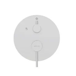 BALNEO Système de douche avec pommeau de pluie argent brossé Acier inoxydable - Mitigeur de douche avec douchette CASCADE INOX