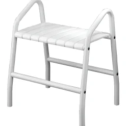 Banc de douche avec poignées en aluminium Godonnier charge maximale 140 kg