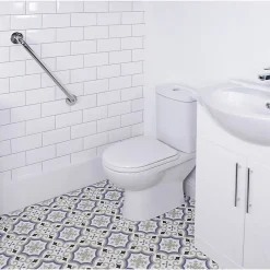 Barre d'appui - Aidapt VY472P - en acier inoxydable au fini poli - 600mm