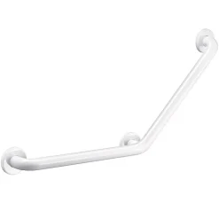Barre d'appui coudée Basic 135 degrés Diamètre 32 mm Delabie - 400 x 400 mm