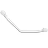 Barre d'appui coudée en acier blanc mat Godonnier Essentiels Plus 60,9 cm