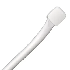 Barre d'appui coudée en acier blanc mat Godonnier Essentiels Plus 60,9 cm