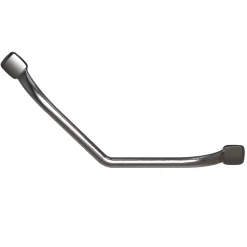 Barre d'appui coudée en inox brossé Godonnier Essentiels Plus 60,9 cm