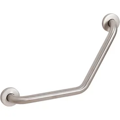 Barre D'appui D'angle Chrome Brossé - Loto