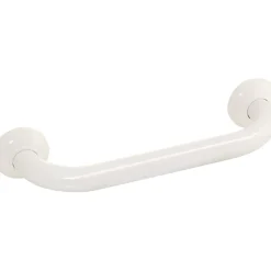 Barre d'appui droite aluminium blanc - 300 mm - Diamètre 30 mm - Pellet ASC