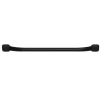 Barre d'appui droite en acier noir mat Godonnier Essentiels Plus 69,3 cm