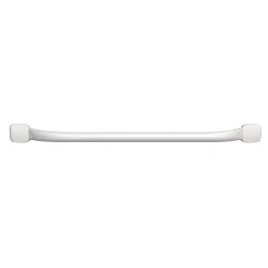 Barre d'appui droite en acier blanc mat Godonnier Essentiels Plus 69,3 cm