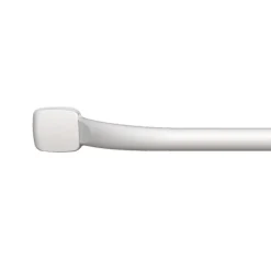 Barre d'appui droite en acier blanc mat Godonnier Essentiels Plus 69,3 cm