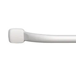 Barre d'appui droite en acier blanc mat Godonnier Essentiels Plus 42,3 cm