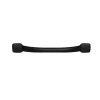 Barre d'appui droite en acier noir mat Godonnier Essentiels Plus 42,3 cm