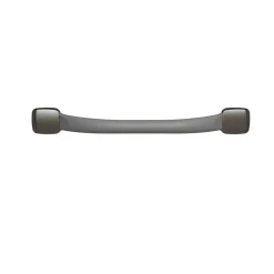 Barre d'appui droite en acier gris Godonnier Essentiels Plus 42,3 cm