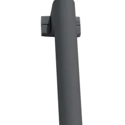 Barre d'appui droite en aluminium anthracite Godonnier Design 43,7 cm