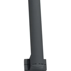 Barre d'appui droite en aluminium anthracite Godonnier Design 63,7 cm