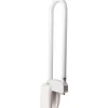 Barre d'appui relevable - 600 mm - Diamètre 30 mm - inox époxy blanc - Pellet ASC