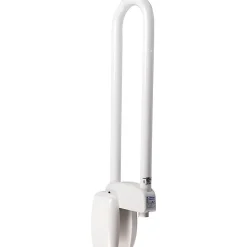 Barre d'appui relevable - 600 mm - Diamètre 30 mm - inox époxy blanc - Pellet ASC