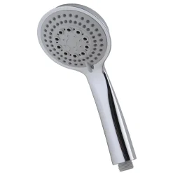 Barre de douche avec équipement TREN de 65,5 cm, finition chrome poli, en laiton Kibath