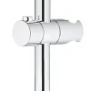 Barre de douche avec support douchette réglable 62 cm chrome Grohe Vitalio