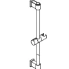 Barre de douche chrome H.62 cm, Grohe Quickfix