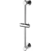 Barre de douche universelle ROUSSEAU - Inox chromé - Longueur 60,5 cm - Diametre 18 mm - Fixation ventouse