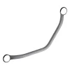 Barre de redressement coudée en inox gris Godonnier Soft 135°