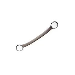 Barre de redressement en inox taupe Godonnier Soft 37 cm