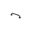 Barre de redressement ou d'appui Acier 30cm Noir mat MSV