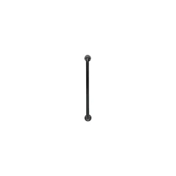 Barre de redressement ou d'appui Acier 60cm Noir mat MSV