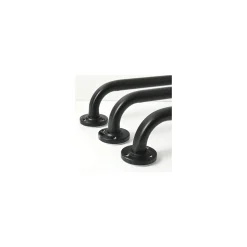 Barre de redressement ou d'appui Acier 60cm Noir mat MSV