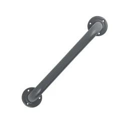 Barre de redressement ou d'appui Acier 40cm Gris Anthracite MSV