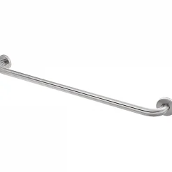 Barre de relèvement et appui PMR normes handicapé SANINDUSA NewWCCare 30 inox brossé