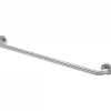 Barre de relèvement et appui droite PMR normes handicapé SANINDUSA NewWCCare 80 inox brossé