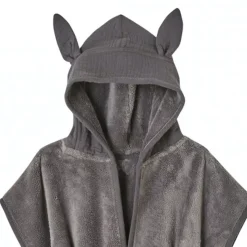 BB&CO Peignoir bébé et enfant à capuche en bambou