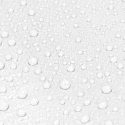 Bâche de couverture étanche protection en PE avec oeillets 6x10 m 260g/m² blanc