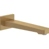 Bec de baignoire VILLEROY ET BOCH Architectura Square montage mural Or brossé
