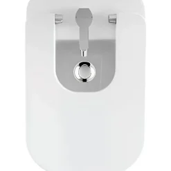 Bidet céramique traditionnelle SANINDUSA Look avec trous pour abattant blanc (abattant, robinet et vidage non inclus)