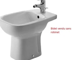 Bidet D-CODE - en céramique - blanc